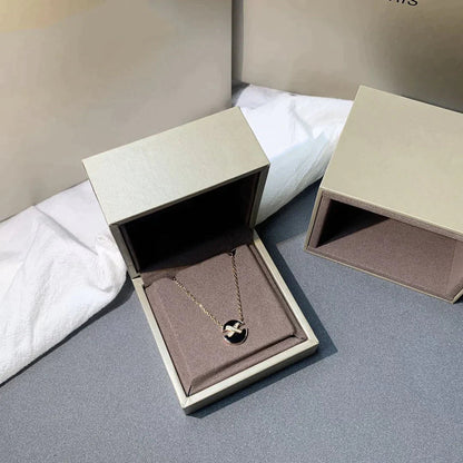 [Limara]JEUX DE ROSE GOLD DIAMOND NECKLACE