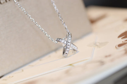 [Limara]JEUX DE DIAMOND NECKLACE