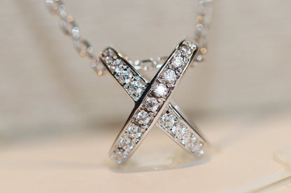 [Limara]JEUX DE DIAMOND NECKLACE