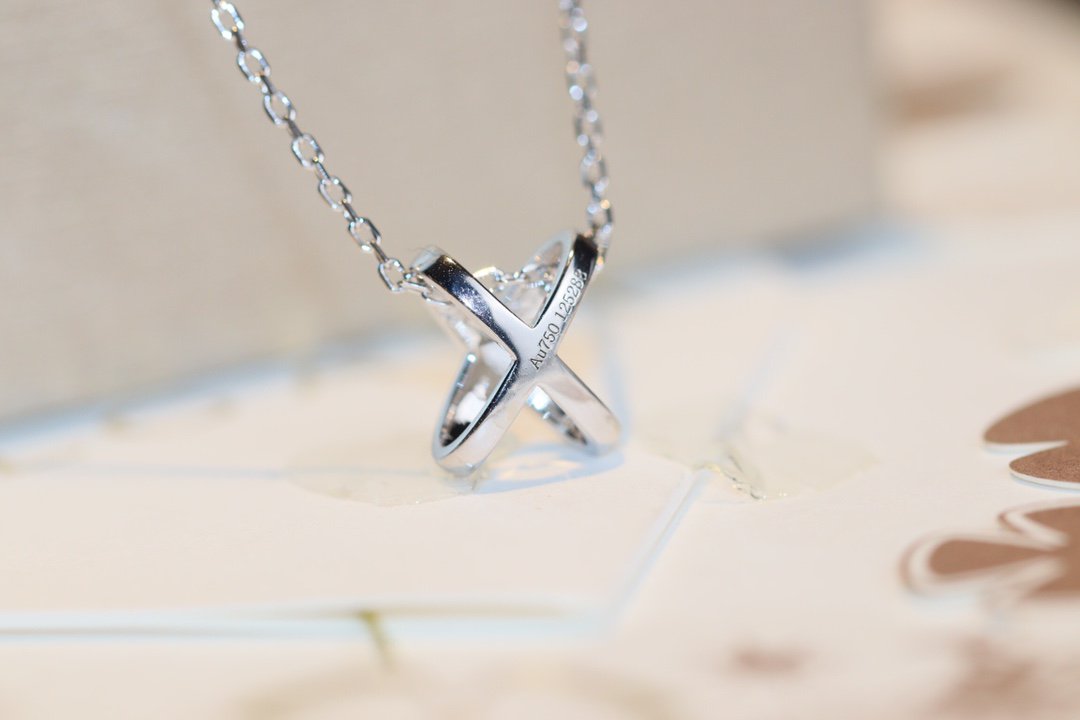 [Limara]JEUX DE DIAMOND NECKLACE