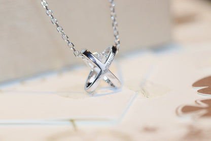 [Limara]JEUX DE DIAMOND NECKLACE