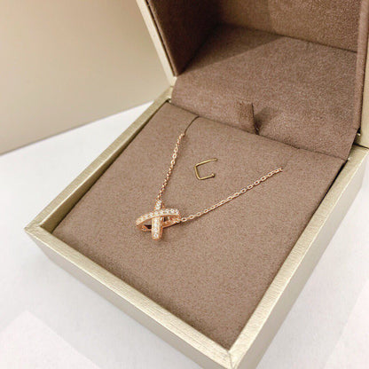 [Limara]JEUX DE DIAMOND NECKLACE