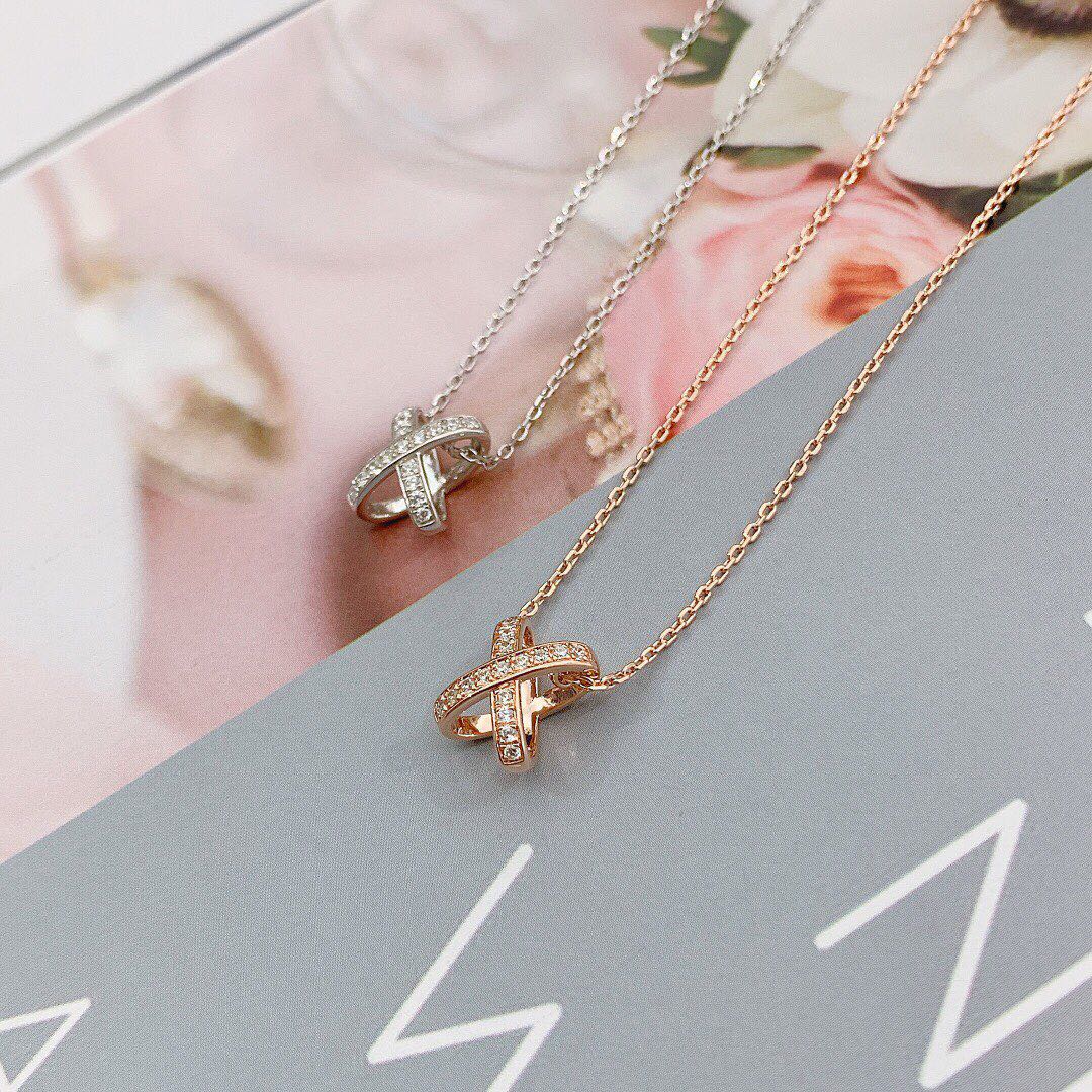 [Limara]JEUX DE DIAMOND NECKLACE