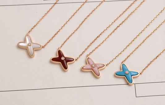 [Limara]JEUX DE NECKLACE 1 DIAMOND