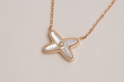 [Limara]JEUX DE NECKLACE 1 DIAMOND