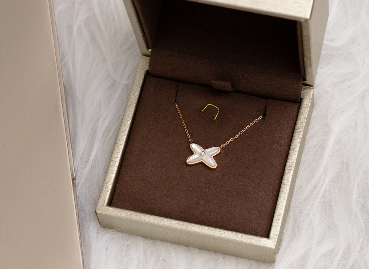 [Limara]JEUX DE NECKLACE 1 DIAMOND