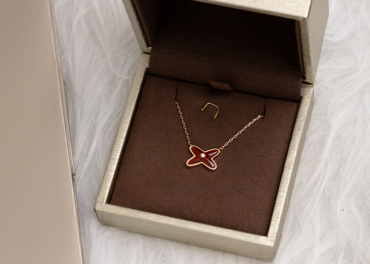 [Limara]JEUX DE NECKLACE 1 DIAMOND