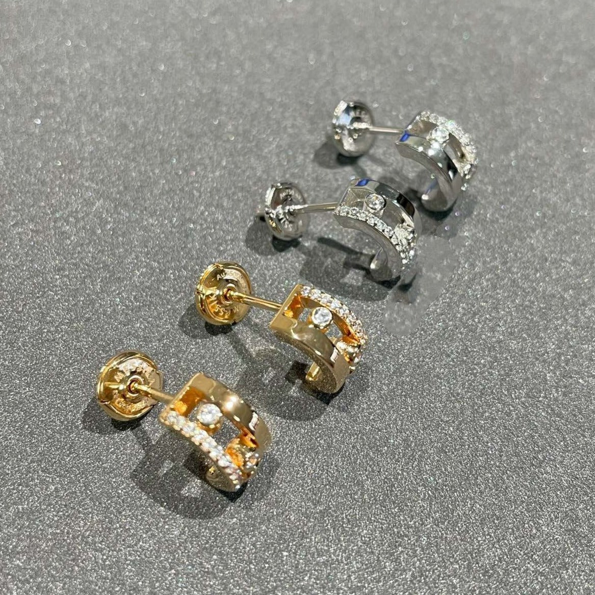 [Limara]MOVE ROMANE EARRINGS DIAMOND