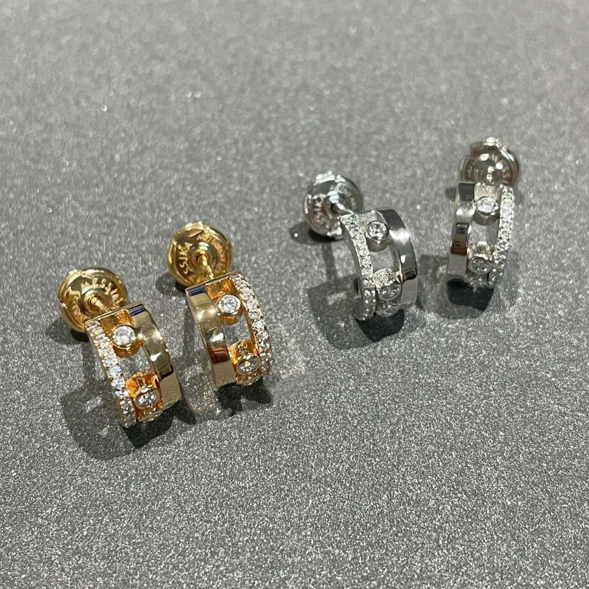 [Limara]MOVE ROMANE EARRINGS DIAMOND