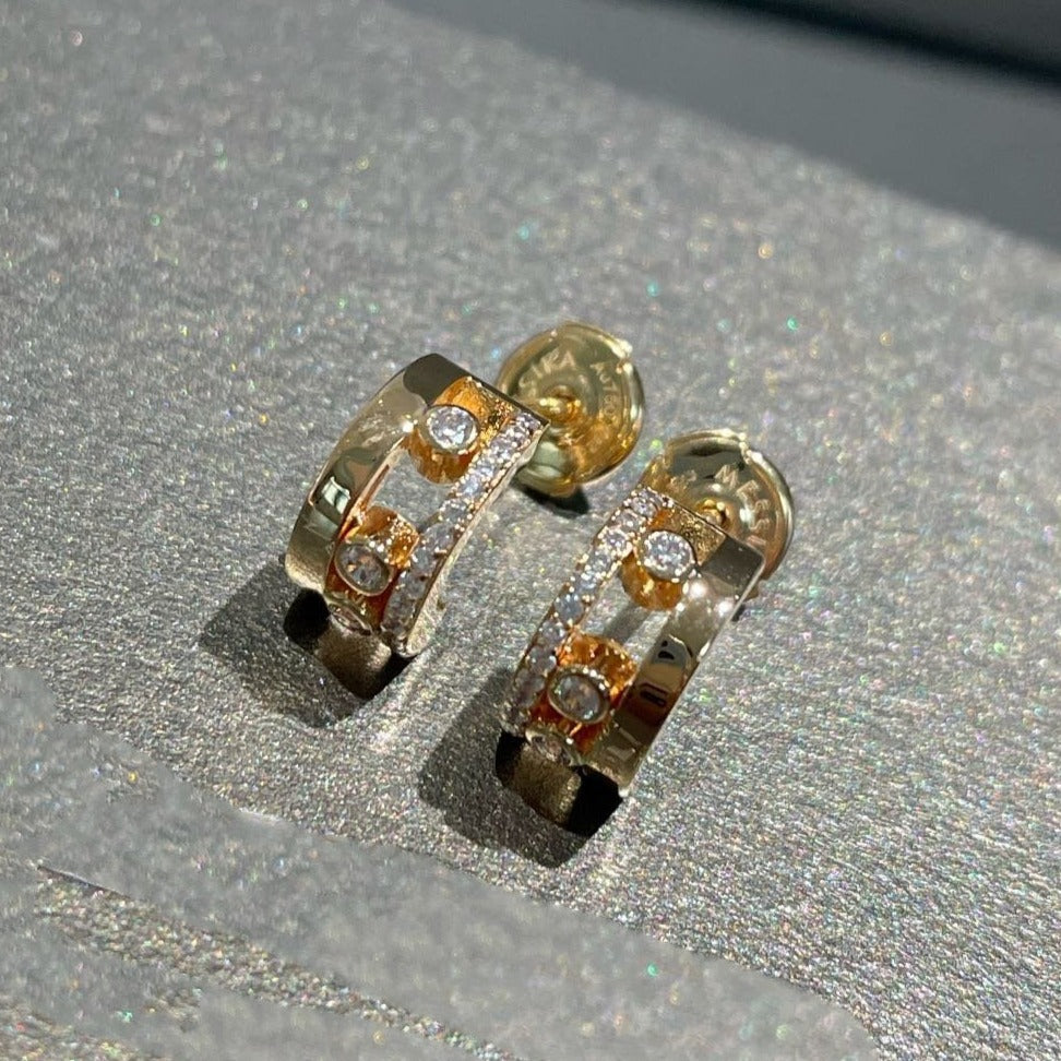 [Limara]MOVE ROMANE EARRINGS DIAMOND