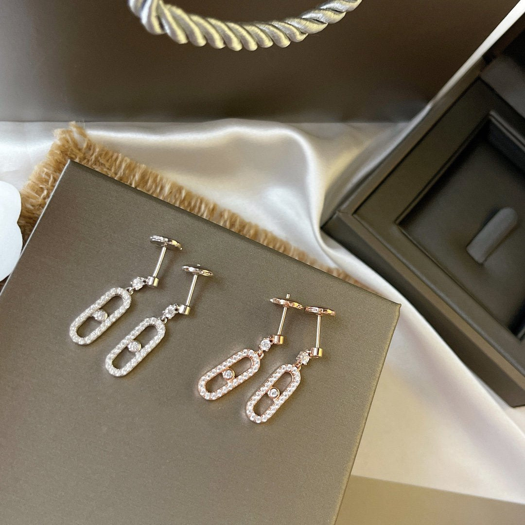 [Limara] DORMEUSES MOVE UNO DIAMOND EARRINGS