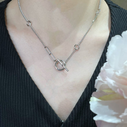 [Limara]HM STERLING CHAINE D'ANCRE HEART