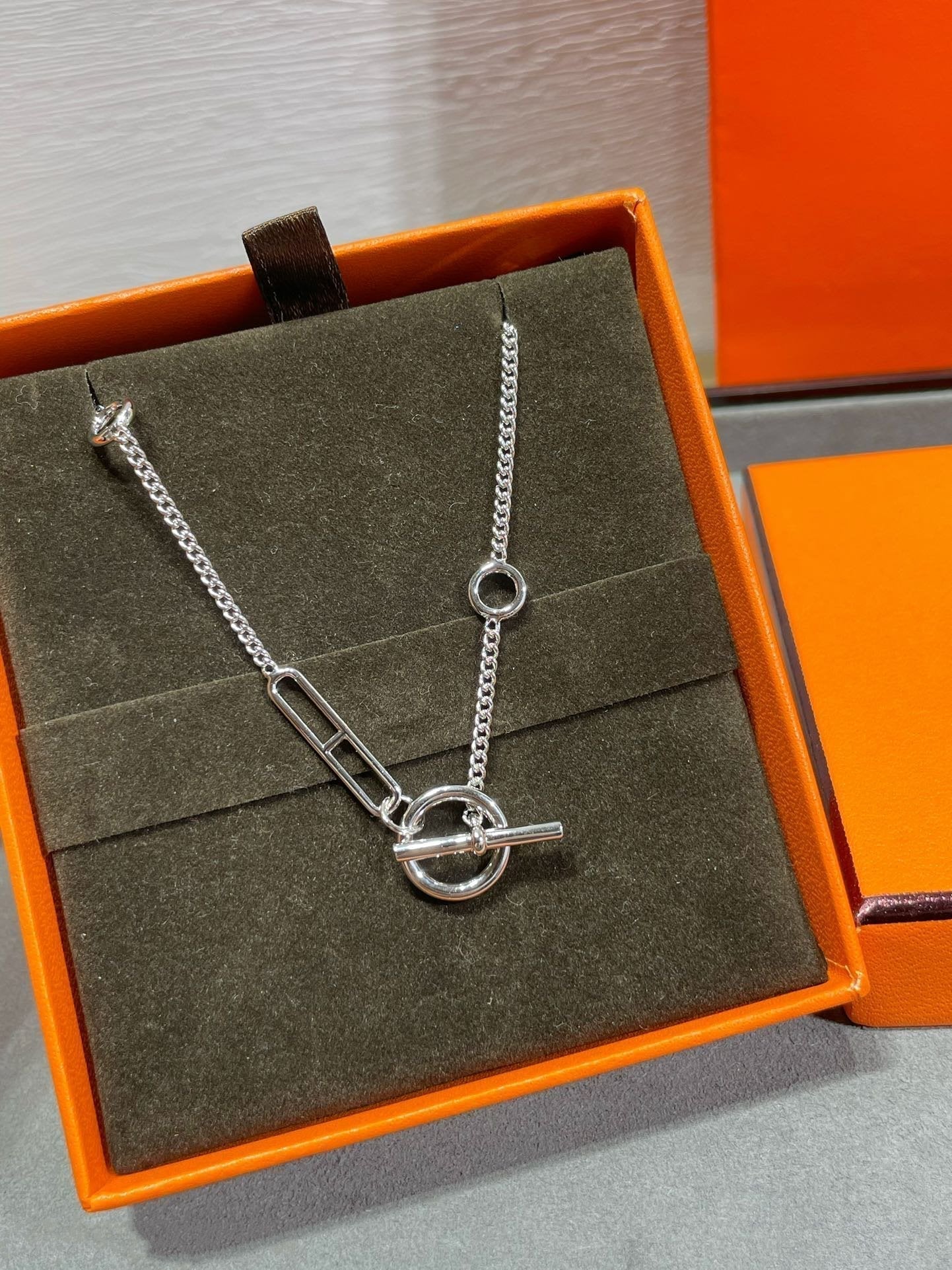 [Limara]HM STERLING CHAINE D'ANCRE HEART