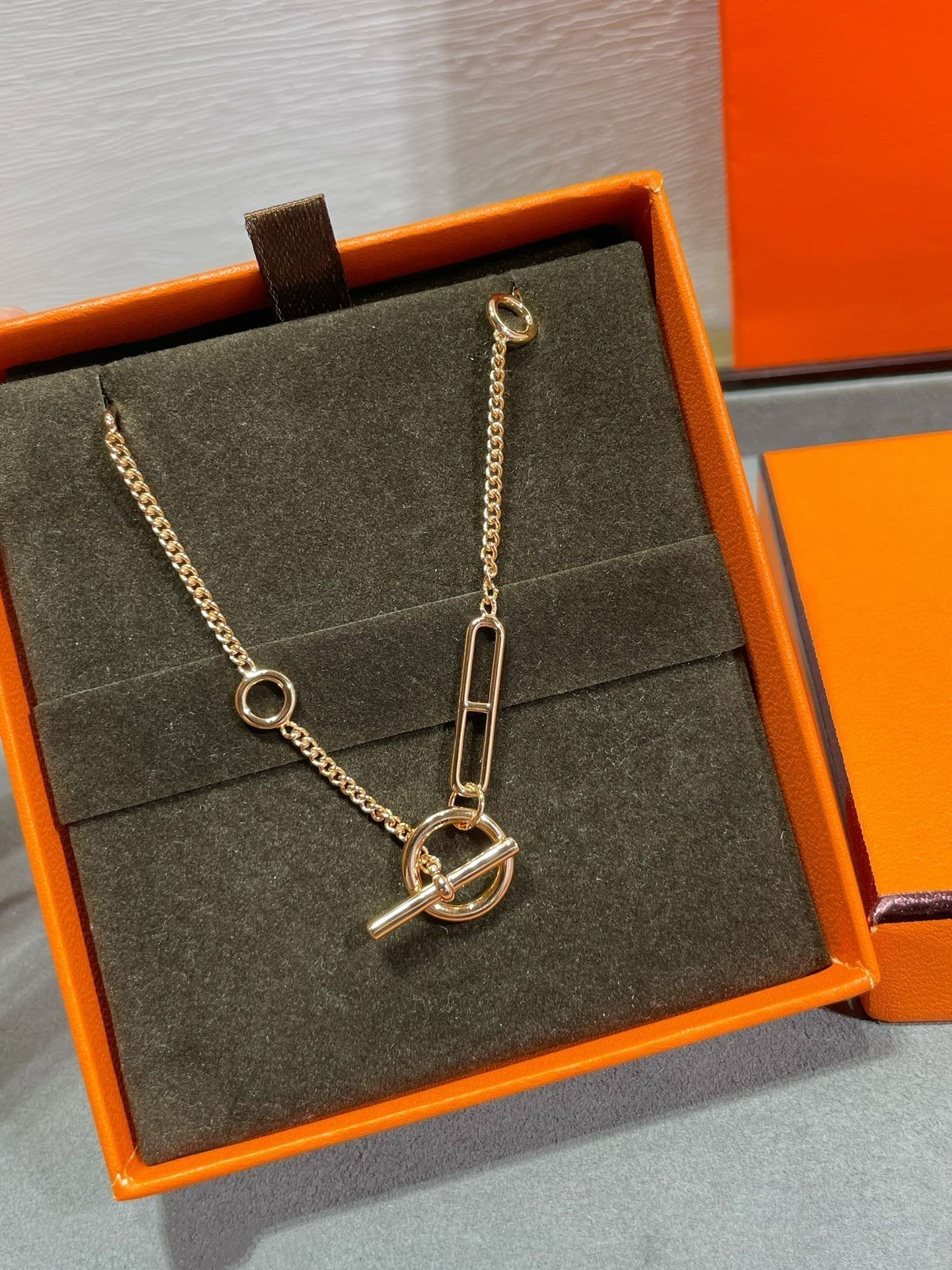[Limara]HM STERLING CHAINE D'ANCRE HEART