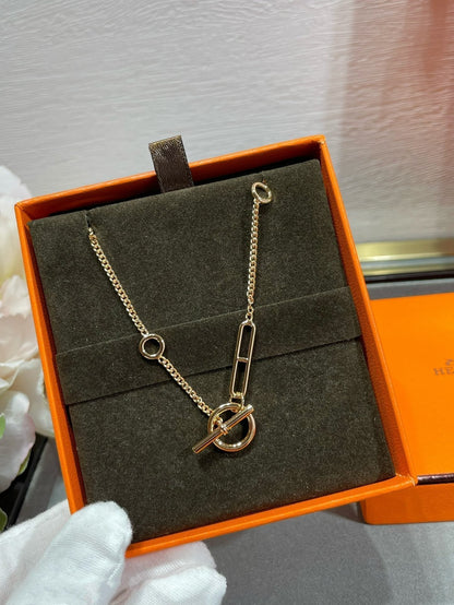 [Limara]HM STERLING CHAINE D'ANCRE HEART