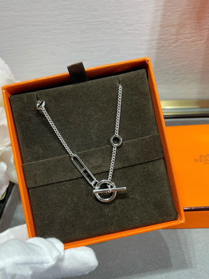 [Limara]HM STERLING CHAINE D'ANCRE HEART
