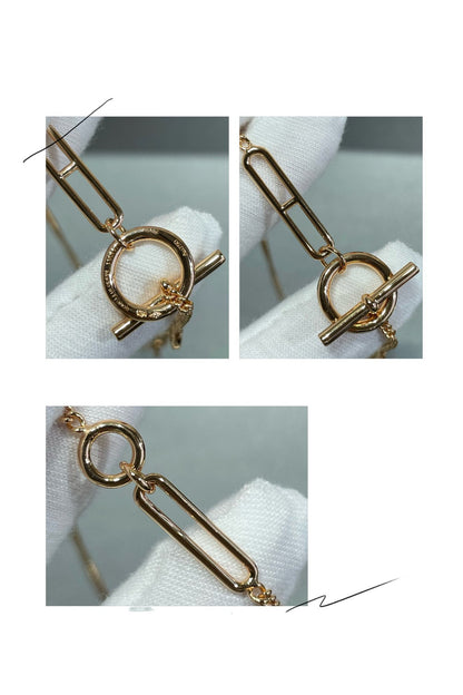 [Limara]HM STERLING CHAINE D'ANCRE HEART