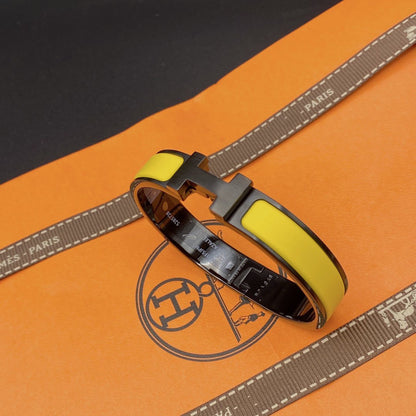 [Limara]CLIC HM SO BLACK YELLOW BRACELET