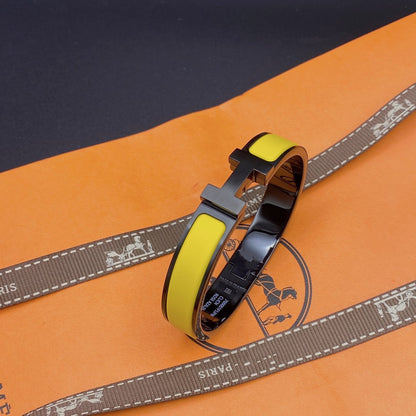 [Limara]CLIC HM SO BLACK YELLOW BRACELET
