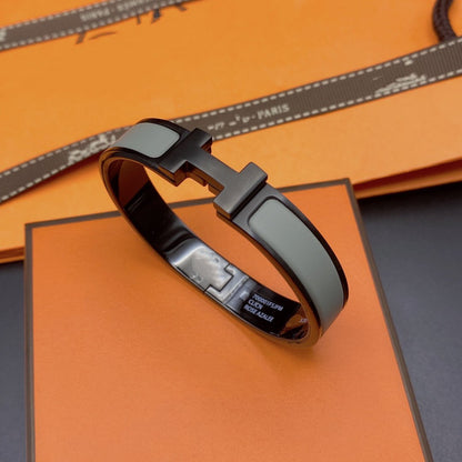 [Limara]CLIC HM SO BLACK GREY BRACELET