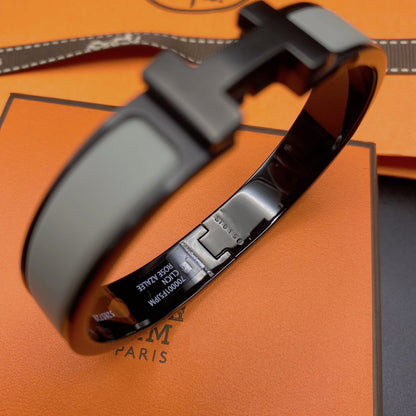 [Limara]CLIC HM SO BLACK GREY BRACELET