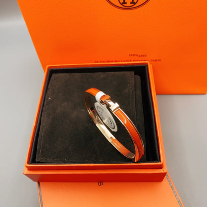 [Limara]CLASSIC HM CLIC RED 8MM ENAMEL BRACELET