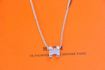 [Limara]HM NECKLACE H LETTER OVAL SERIES