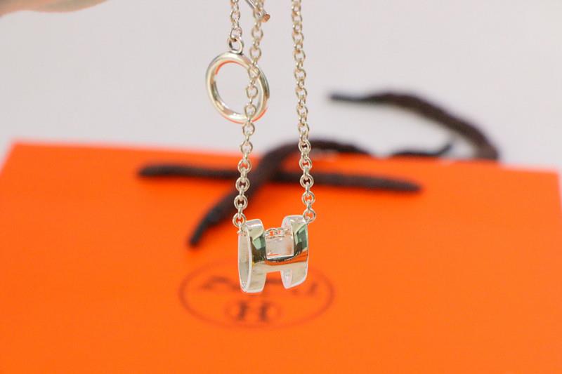 [Limara]HM NECKLACE H LETTER OVAL SERIES