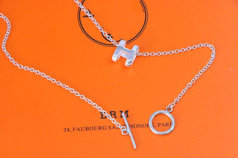 [Limara]HM NECKLACE H LETTER OVAL SERIES