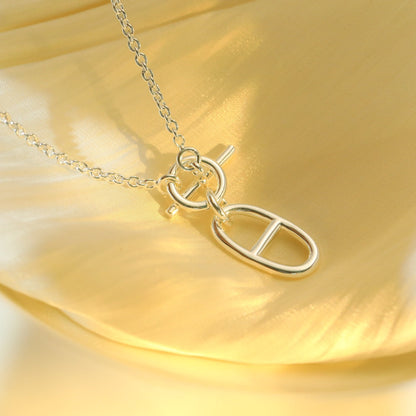 [Limara]HM CHAINE D'ANCRE PENDANT NECKLACE STERLING SILVER