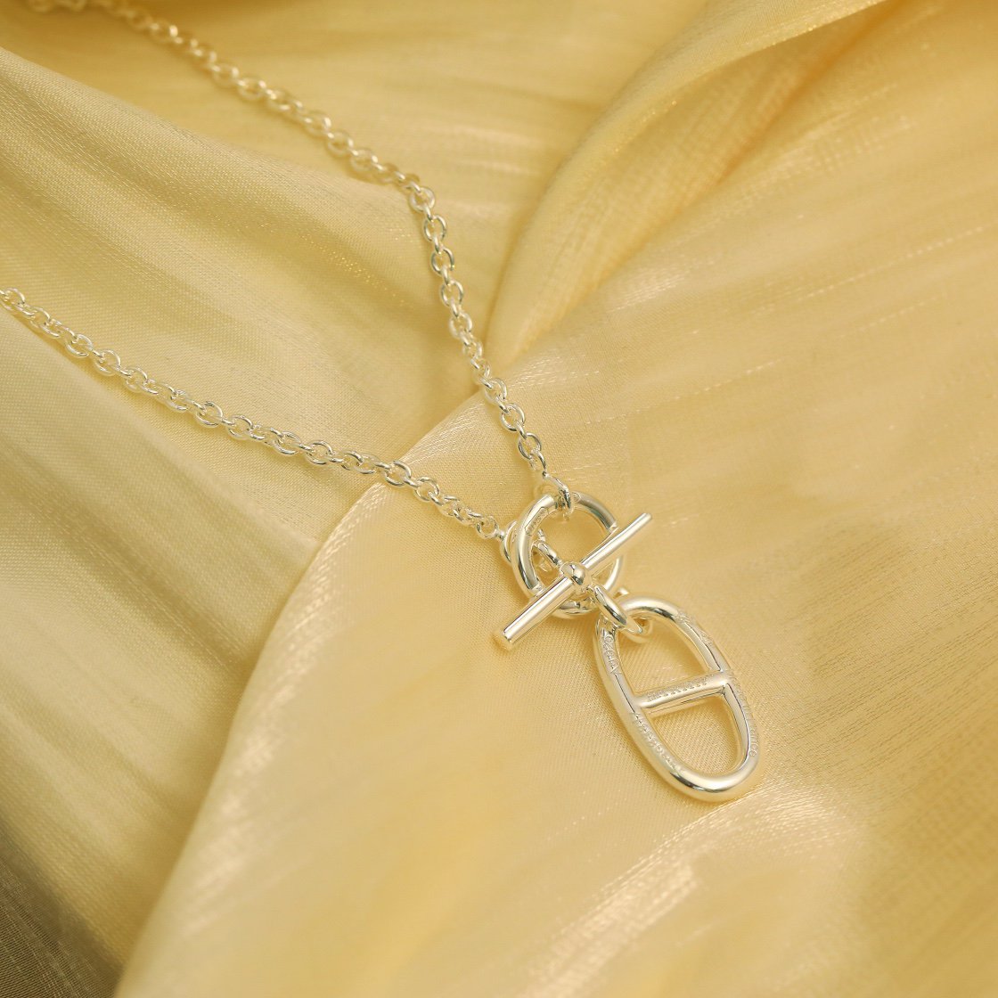 [Limara]HM CHAINE D'ANCRE PENDANT NECKLACE STERLING SILVER