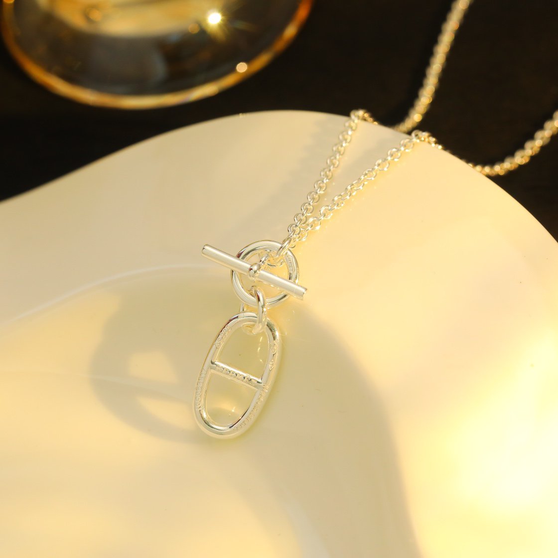 [Limara]HM CHAINE D'ANCRE PENDANT NECKLACE STERLING SILVER