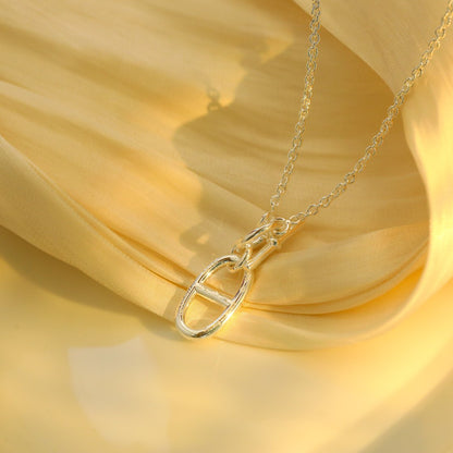 [Limara]HM CHAINE D'ANCRE PENDANT NECKLACE STERLING SILVER