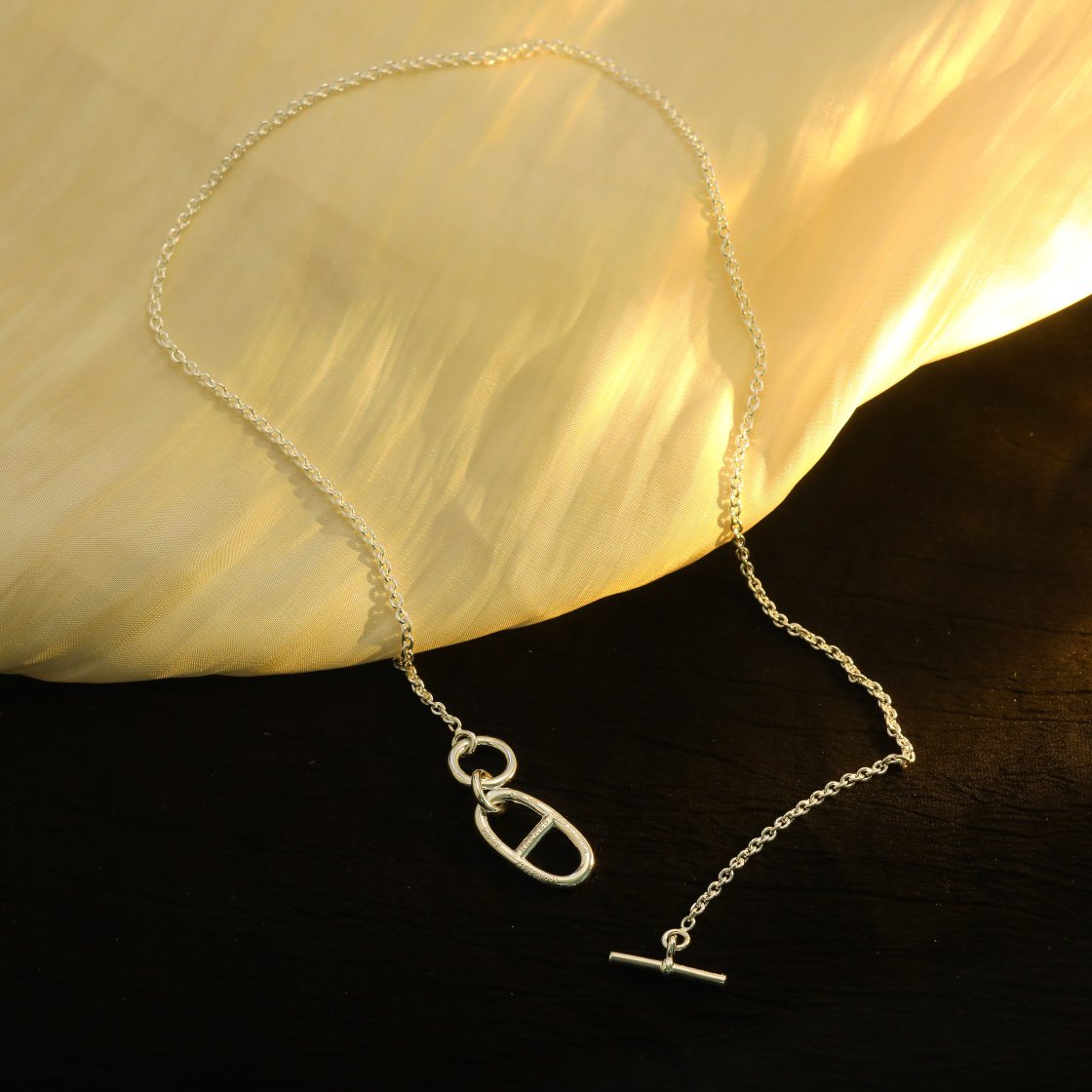 [Limara]HM CHAINE D'ANCRE PENDANT NECKLACE STERLING SILVER