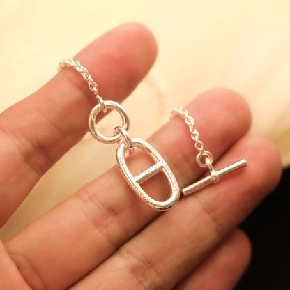 [Limara]HM CHAINE D'ANCRE PENDANT NECKLACE STERLING SILVER