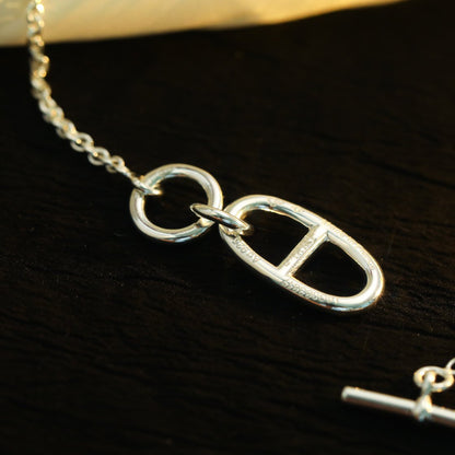 [Limara]HM CHAINE D'ANCRE PENDANT NECKLACE STERLING SILVER