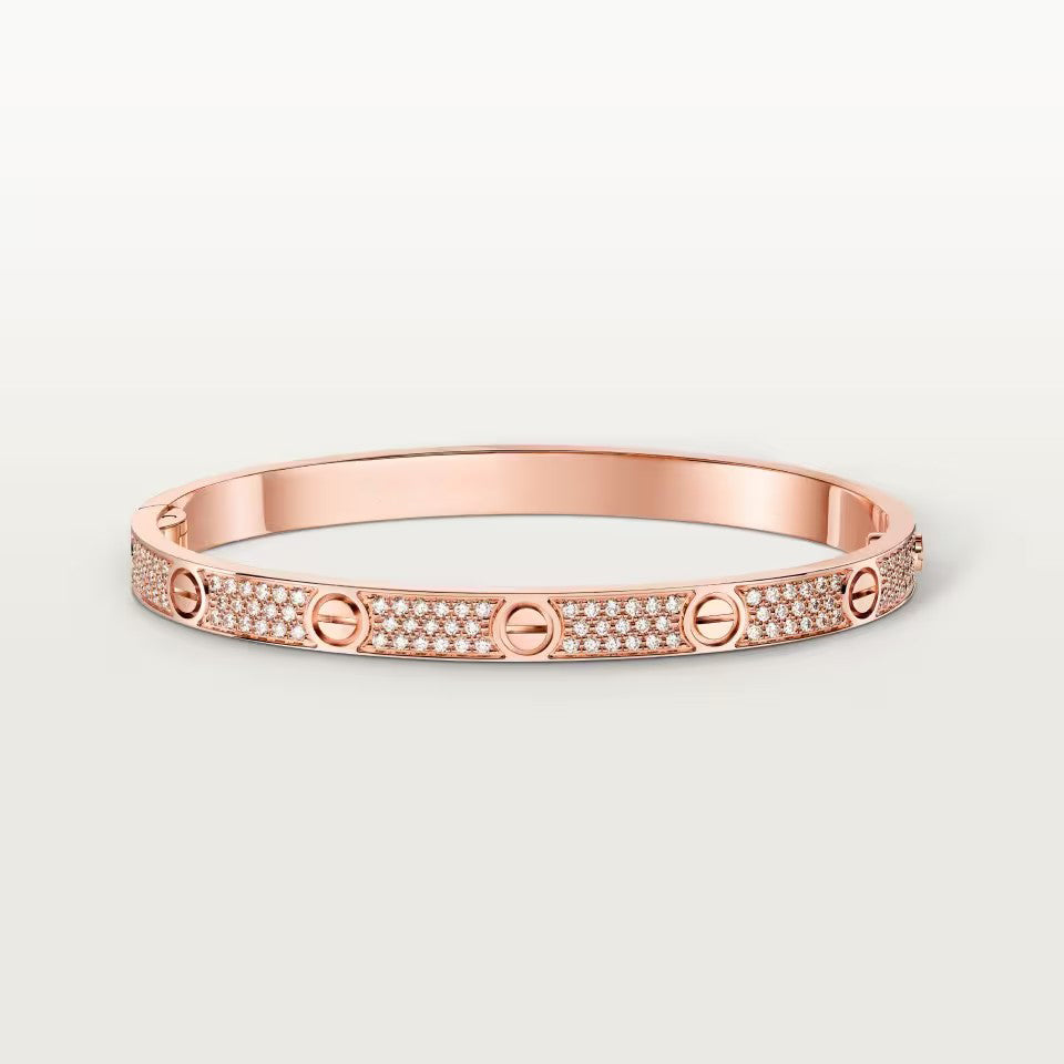 [Limara] LOVE BRACELET 4.8MM DIAMOND-PAVED