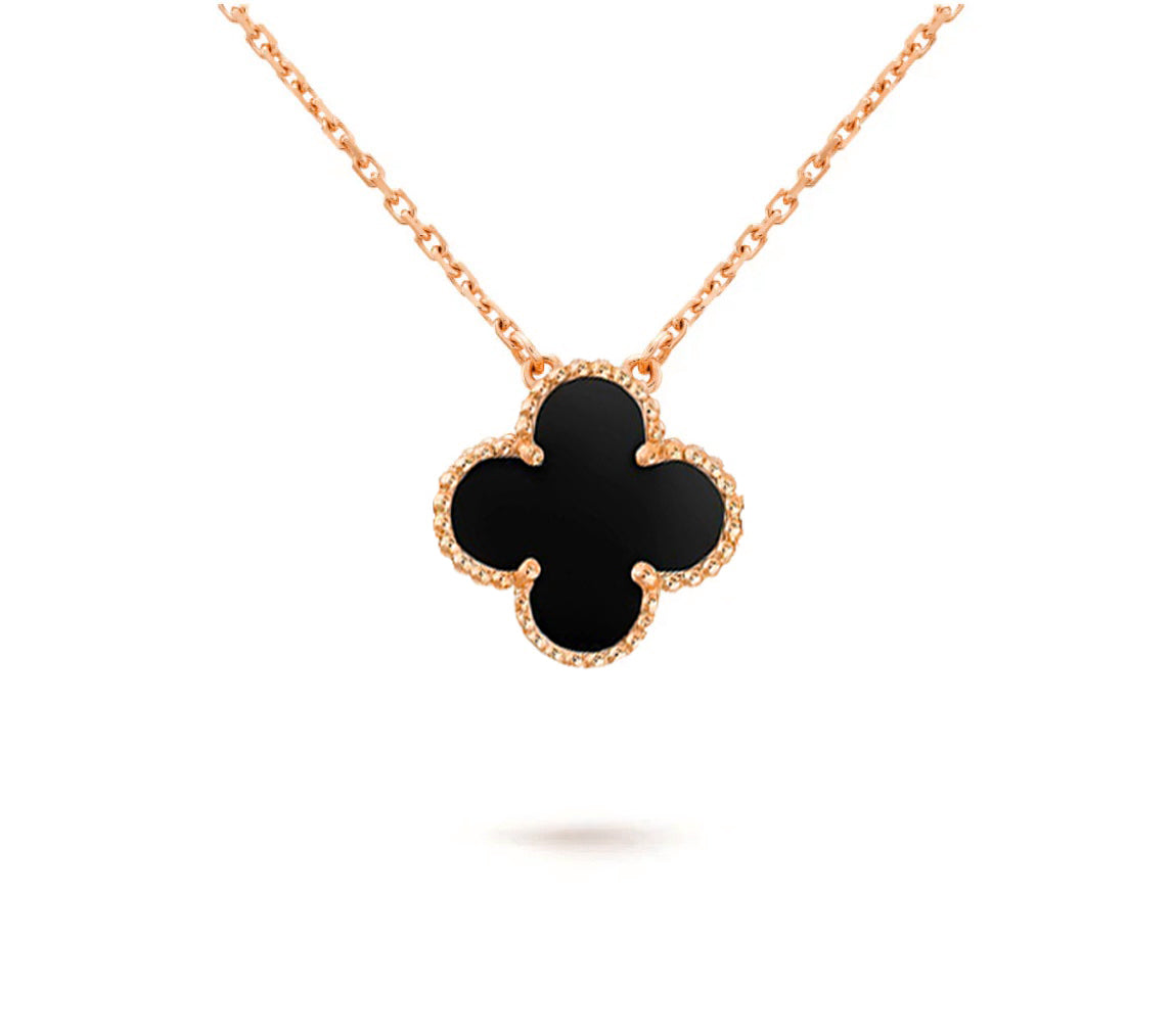 [Limara]15MM CLOVER FLOWER PENDANT NECKLACE COLLECTION