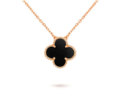 [Limara]15MM CLOVER FLOWER PENDANT NECKLACE COLLECTION