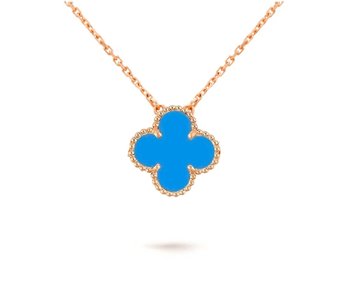[Limara]15MM CLOVER FLOWER PENDANT NECKLACE COLLECTION