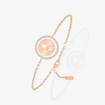 [Limara]LUCKY MOVE PAVED DIAMOND BRACELET
