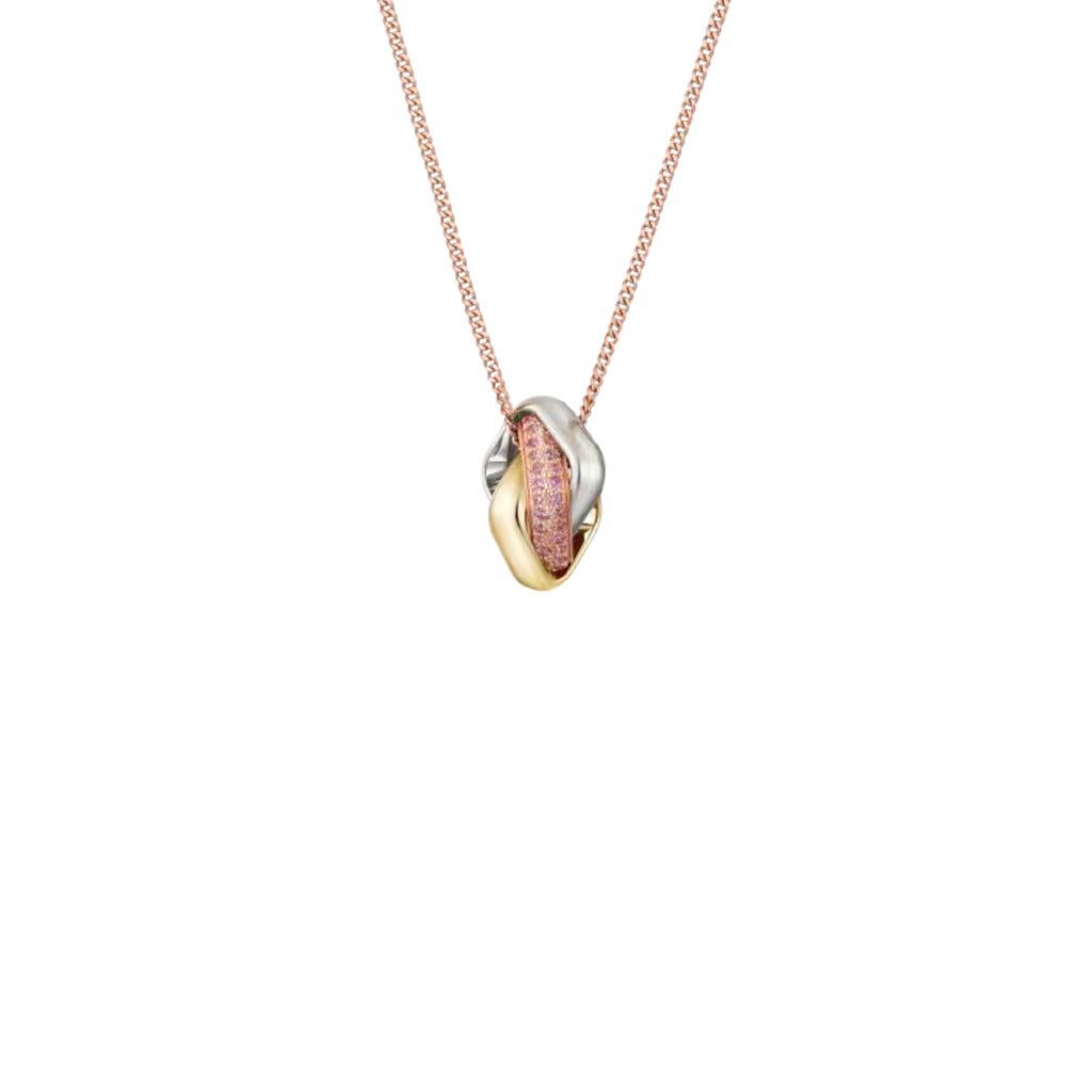 [Limara] TRINITY CUSHION NECKLACE COLLECTION