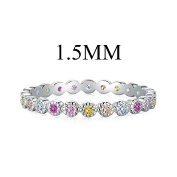 [Limara]Radiant Sparkling Round Cut Daily Ring