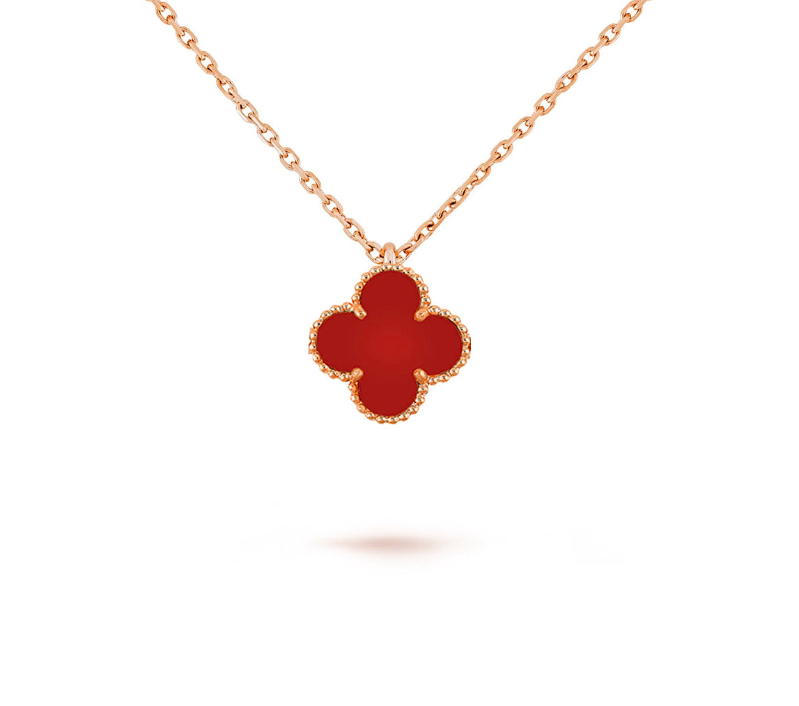 [Limara]9.5MM MINI CLOVER PENDANT NECKLACE COLLECTION