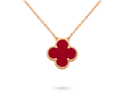 [Limara]15MM CLOVER FLOWER PENDANT NECKLACE COLLECTION