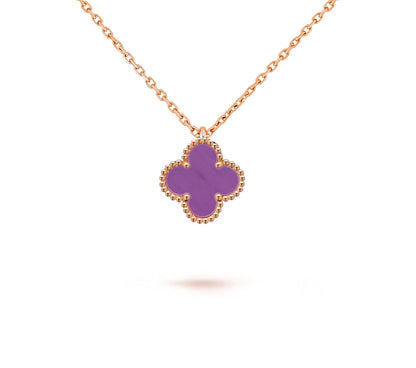[Limara]9.5MM MINI CLOVER PENDANT NECKLACE COLLECTION