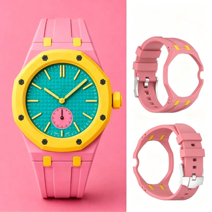 [Limara]ROYAL OAK POP EXCLUSIVE RUBBER STRAP