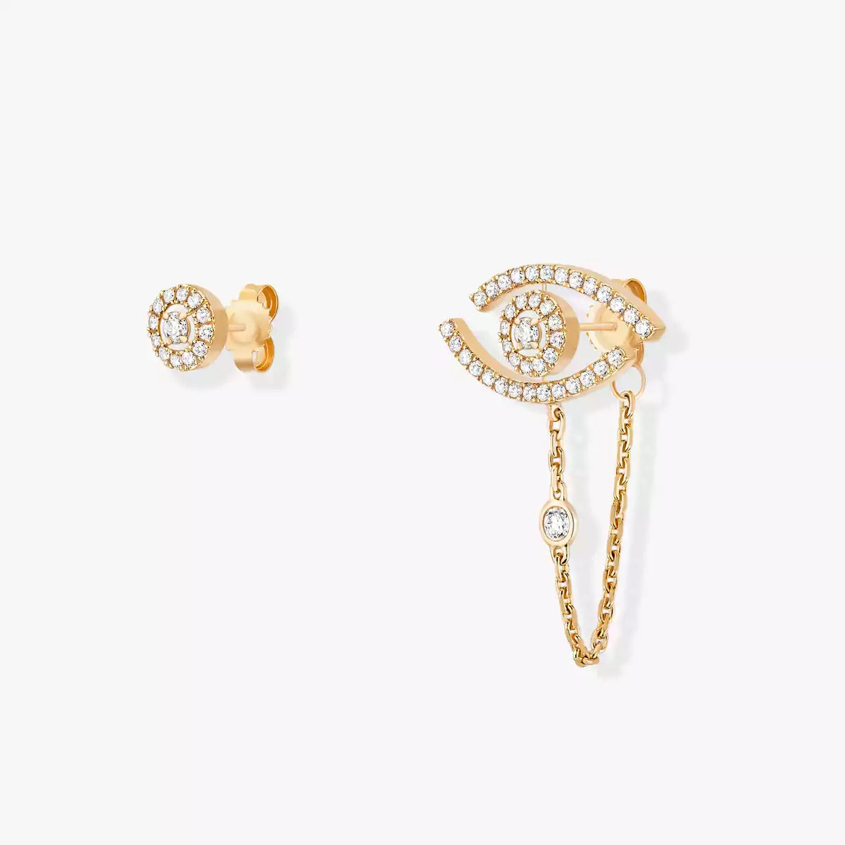 [Limara]LUCKY EYE DIAMOND EARRINGS