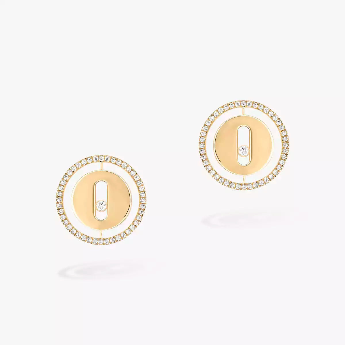[Limara]LUCKY MOVE DIAMOND EARRINGS