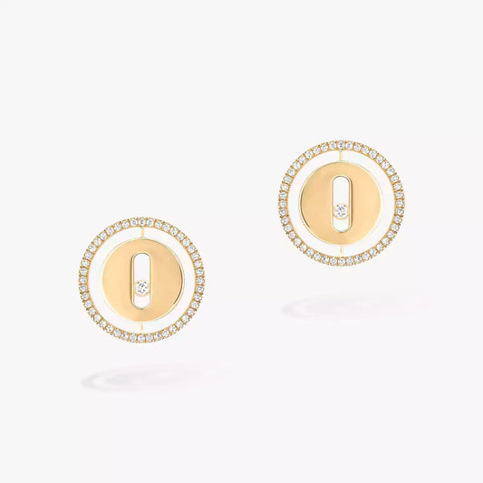 [Limara]LUCKY MOVE DIAMOND EARRINGS